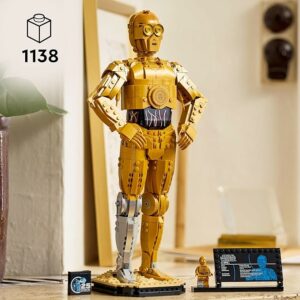 LEGO Star Wars C-3PO modellino da costruire per collezione