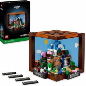 LEGO Minecraft Banco da Lavoro set 21265 in diverse biomi