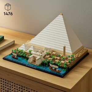 LEGO Architecture La Grande Piramide di Giza, decorazione storica e unica