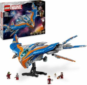 Set LEGO Marvel Milano con Star-Lord, Baby Groot e dettagli unici