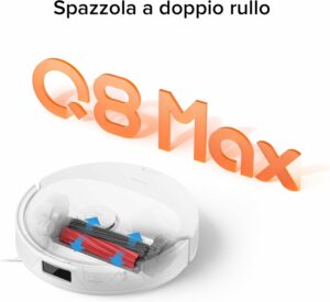 Roborock Q8 Max Robot Aspirapolvere Bianco