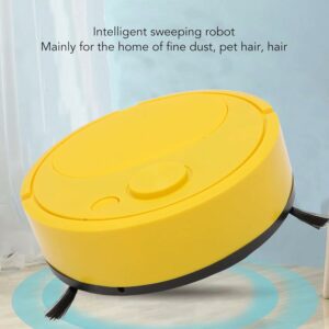 Immagine dell'Aspirapolvere Robot Intelligente in colore giallo in azione