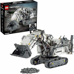 LEGO Technic Escavatore Liebherr R 9800 in costruzione