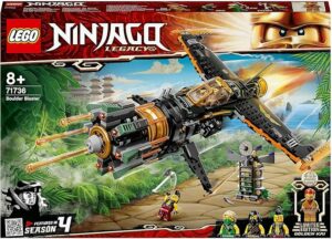 LEGO 71736 NINJAGO Spara Missili con prigione e Ninja Kai d'Oro