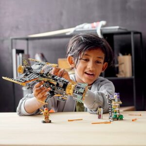 LEGO 71736 NINJAGO Spara Missili con prigione e Ninja Kai d'Oro