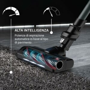 Rowenta Xforce Flex 9.60 AQUA, aspirapolvere senza fili con funzione lava e aspira, potente e versatile.