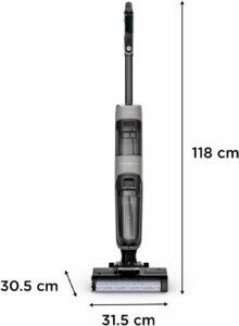 Rowenta X-Clean 4 Lavapavimenti Senza Fili in azione