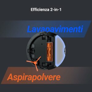 EZVIZ RE4 Plus, robot aspirapolvere lavapavimenti con svuotamento automatico e navigazione LiDAR  