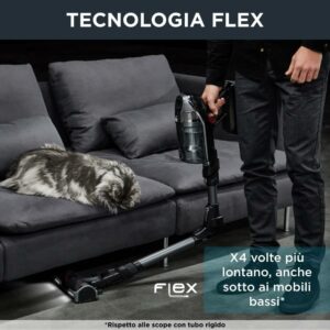 Rowenta X-FORCE FLEX 14.60 aspirapolvere senza fili con tecnologia Flex e kit Animal Care  