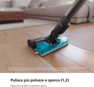 PHILIPS Aspirapolvere Serie 7000 Aqua senza fili con modulo Aqua rimovibile  