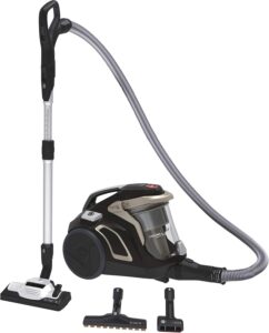 Hoover H-POWER HP720PET - Aspirapolvere potente e silenzioso ideale per pavimenti duri, tappeti e peli di animale