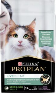 Confezione di PURINA PRO PLAN LIVECLEAR 7KG per gatti