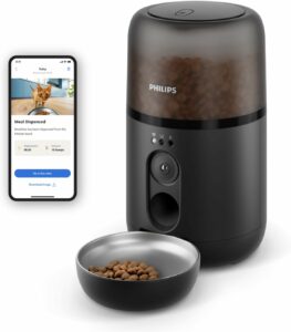 Philips Pet Series Distributore Automatico di Cibo con Videocamera, rilevamento movimento e app