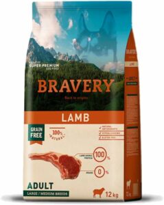 Crocchette Bravery Agnello: Monoproteico, Naturale, Grain Free  