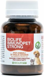 Integratore Immunopet Strong per cani e gatti, supporto immunitario  