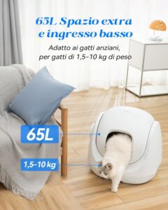 Catlink Baymax Lettiera Gatto Autopulente: soluzione per igiene e salute