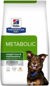 Mangime per cani Hill's Metabolic al pollo da 10 kg, ideale per la gestione del peso  