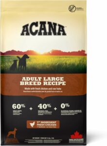 Acana Heritage Adult Large Monoproteici Cane Secco per Cani di Taglia Grande  