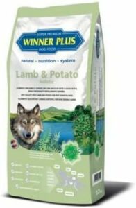 Confezione da 12 kg di Winner Plus Holistic Agnello e Patate, cibo olistico per cani  