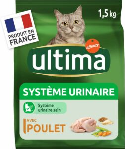 Immagine delle Ultima Crocchette per gatto protezione urinaria con pollo, confezione 8 x 1,5 kg  