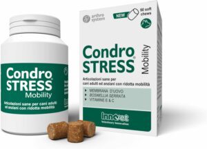 Innovet Condrostress Mobility, soft chews per cani adulti e anziani, supporto per le articolazioni