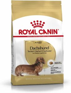 Royal Canin Dachshund Adult 28-7500 GR: alimentazione ideale per il bassotto adulto con un formato speciale.