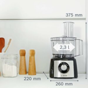 Bosch MultiTalent 3 Robot da Cucina Multifunzione compatto con oltre 50 funzioni.  