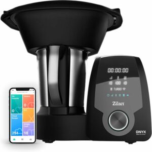 Robot da cucina Zilan ONYX Thermo, multifunzione con Wi-Fi, 30 funzioni, 3,3 L  