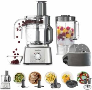 Kenwood MultiPro Express FDP65.820SI con accessori e funzioni avanzate