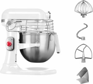 Robot da cucina KitchenAid 5ksm7990xewh bianco, in metallo, ideale per ogni ricetta, con prestazioni elevate e design elegante.