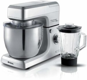 Impastatrice Ariete 1598 Gourmet Professional 7L con ciotola da 7L, frullatore e 6 velocità