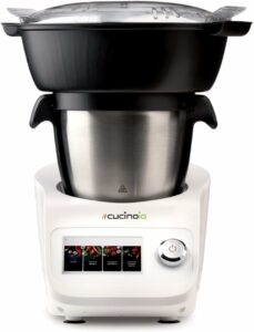 Robot da Cucina Multifunzione Wi-Fi Cucinoio con Display TFT Touch da 5" e 8 Programmi