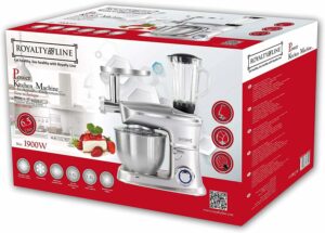 Royaltyline Robot da Cucina Tritatutto 3 in 1, potente e versatile