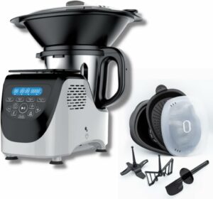 Chef O Matic robot da cucina multifunzione, 1000W, 3500 giri al minuto, design elegante