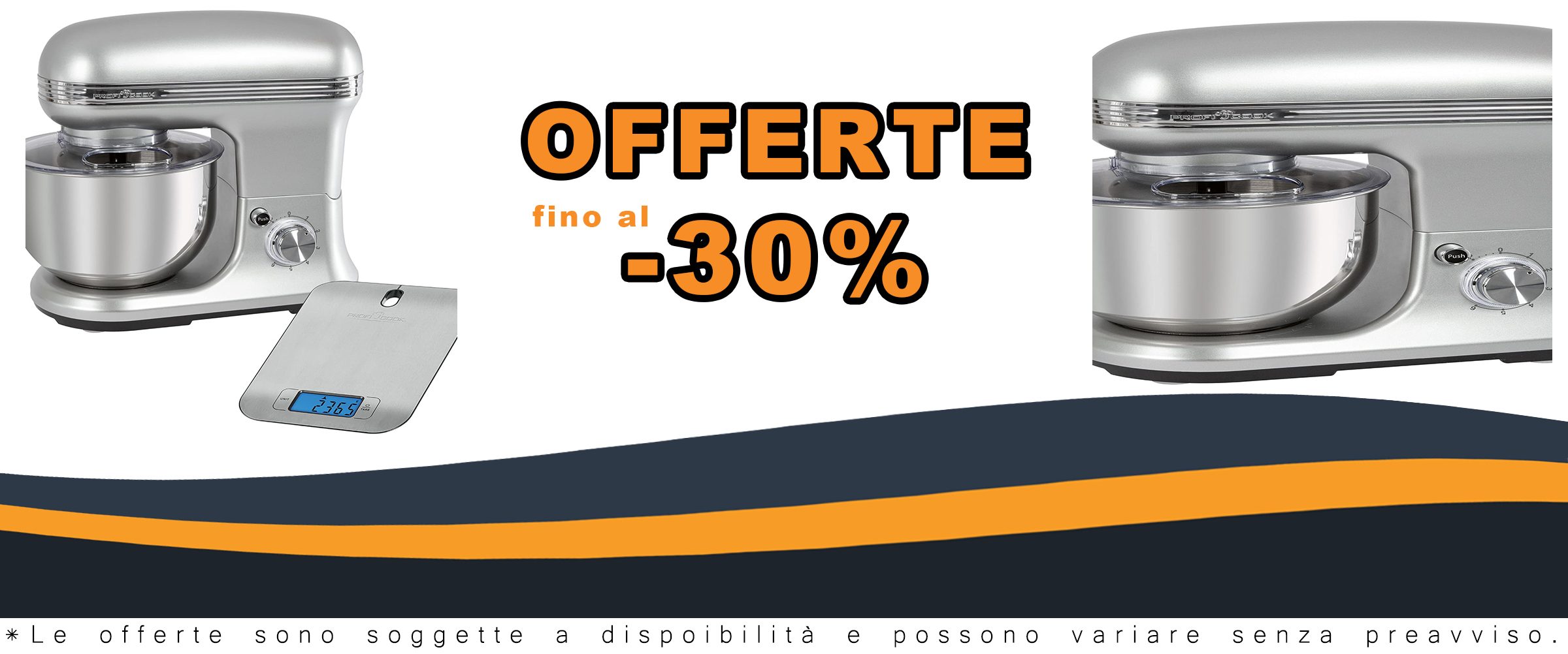 Robot pasticceria professionale PC-KM122 Providicook, multifunzione e sconto