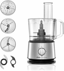 Tritatutto da cucina Ufesa Quick Slicer 10 in 1, multifunzione, potente