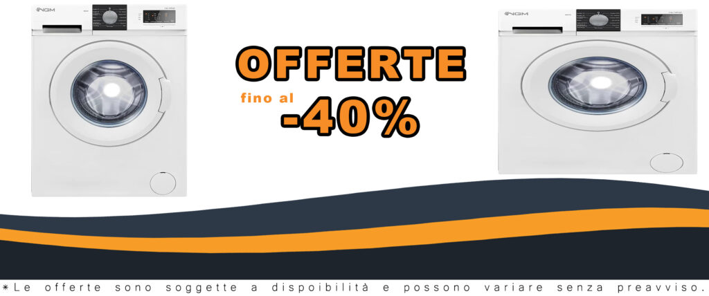 Lavatrice compatta da 6 Kg con 1000 giri/min, offerte e codici sconto disponibili