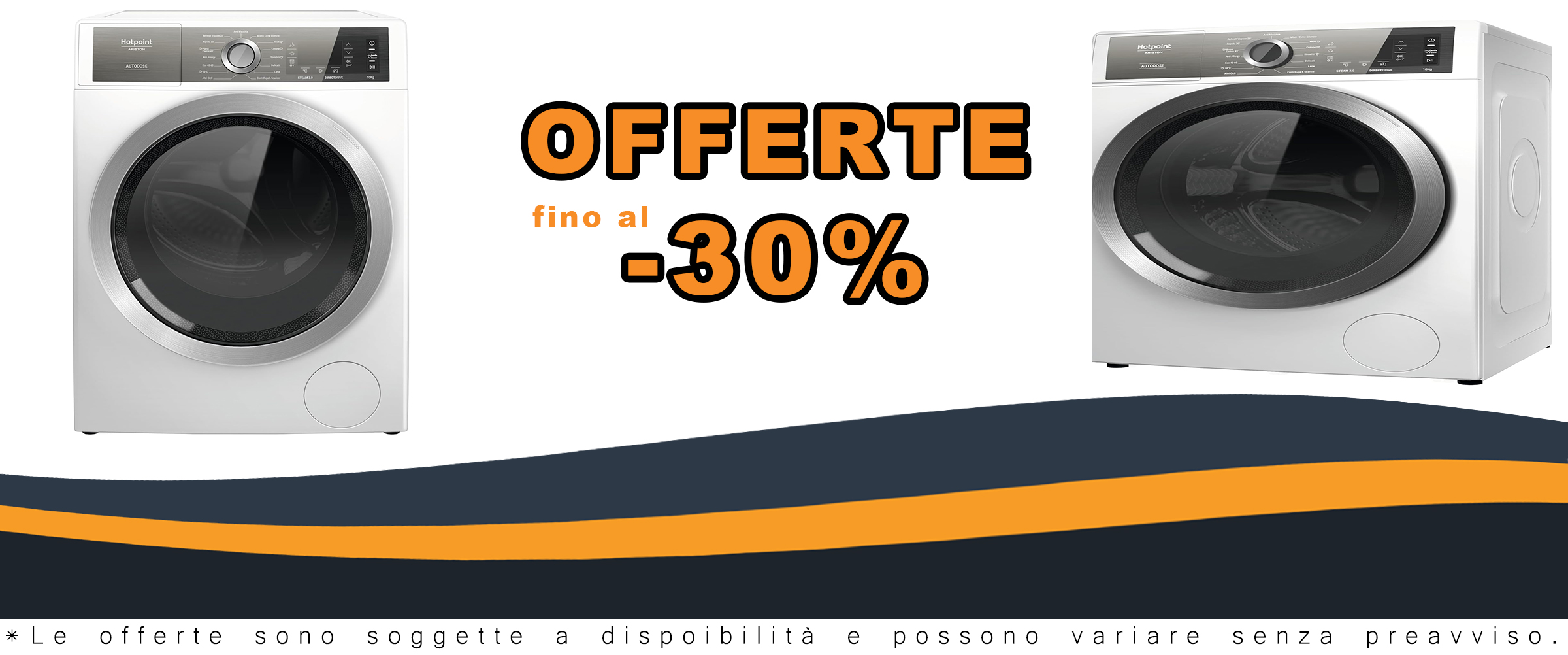 Hotpoint Ariston H8 W046WB IT, lavatrice a carica frontale 10 kg, classe A  