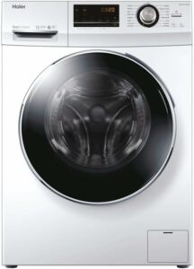 Haier HW70-B12636N lavatrice slim 7 Kg, design compatto e alta efficienza energetica.