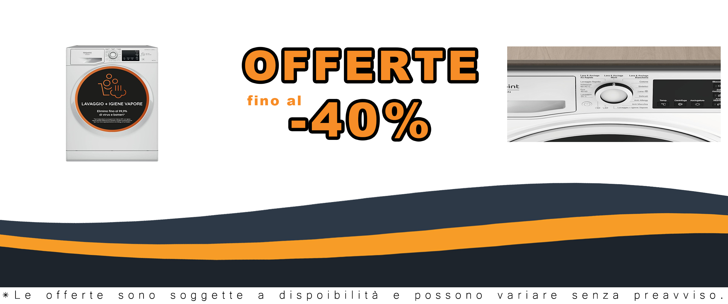 Lavasciuga Hotpoint NDB 10725 WA IT con codici sconto e coupon