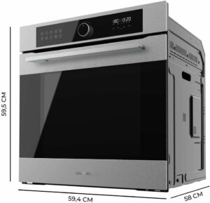 Forno integrabile Cecotec Bolero Hexa AF316000: multifunzione, capiente, con Airfryer e funzioni innovative.