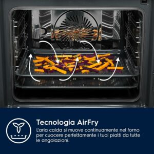 Recensione del forno Electrolux Serie 700: AirFry, grande capacità e classe A  