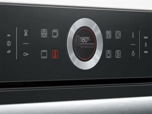 Bosch Serie 8 HBG635BB1, forno elettrico nero, Classe A, elegante e funzionale  