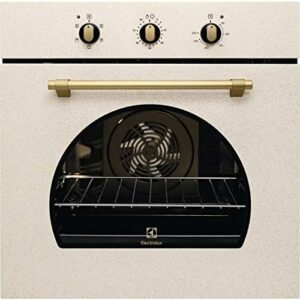 Forno Electrolux FR 53 S multifunzione con finitura sabbia e manopole bronzo