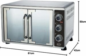 DCG MBS58 Multiforno A13, multiforno da 58 litri, cucina versatile