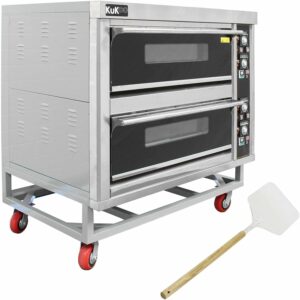 Forno commerciale KuKoo a doppio piano per pizza croccante