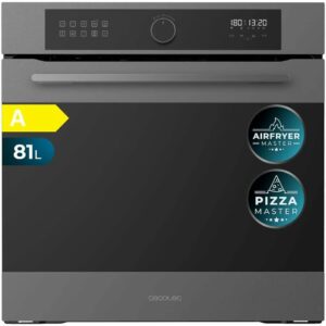 Forno integrabile multifunzione Cecotec Bolero Hexa AF316000 con capacità di 81 litri e funzioni avanzate come Airfryer Master e Steam EasyClean  