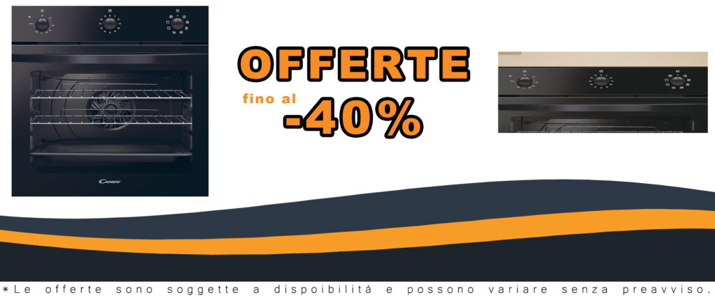 Forno elettrico ventilato Candy FIDC N602 da 65 litri, nero, classe energetica A+