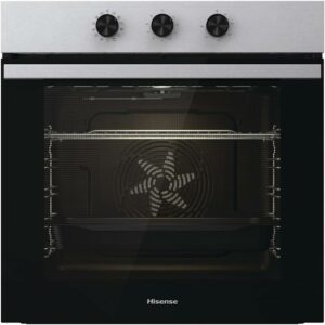 Immagine del forno Hisense BI61111AX e piano cottura Gm642Xf, design moderno e funzionalità avanzate per la tua cucina  