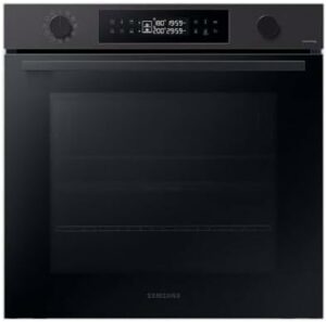 Forno Samsung NV7B4455UAB 60 cm, con doppia cottura, grill, vapore, Wi-Fi e display LED, nero